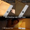 LED Book Light and Night Light 2 in 1,Rechargeable Clear