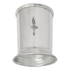 Ballerina Mint Julep Cup English Pewter Cockatil Free Engraving Gift 443