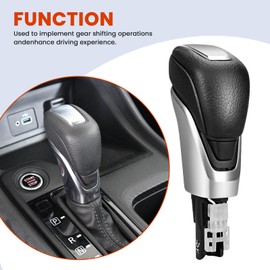 YCLL Gear Shifter Shift Knob Fit for Nissan Sentra 2.0L 2020-2024 Altima 2.5L 2019-2024, OE#349106CA0A, 34910-6CA0A