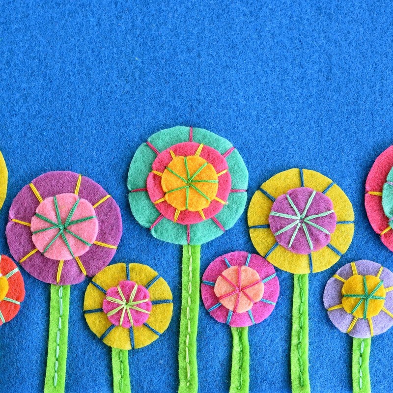 uxcell 200Pcs Round Felt Circles Soft Thick for Crafts 1