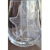 HullSpeed Designs Starfish Engraved Stemless Wine Glasses (Set of 2)
