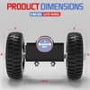 USCaster Rolling Gate Wheel for Sliding, Chain Link, Metal Fences