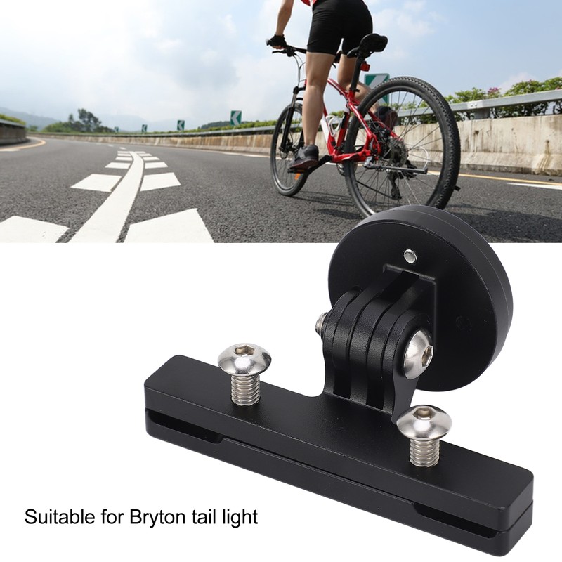Bike Tail Light Bracket Aluminum Alloy High Strength Bike Saddle