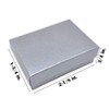 TheDisplayGuys - 25-Pack #11 Cotton Filled Cardboard Paper Jewelry Boxes