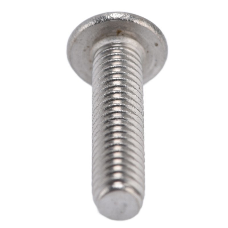 100Pcs Button Head Socket Caps Screws M4 Galvanized Steel for
