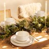 Feastly Stoneware Dinnerware Sets for 4, 12 Pcs Ribbed Reactive