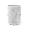 Hometown Bias Westwood, Massachusetts MA Map Mug (15 oz)