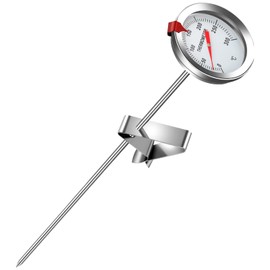 Oil Thermometer, Cooking Tempura Thermometer, Cooking, Waterproof, Digital Thermometer, Meat, Water Thermometer, Kitchen Cooking, Oil Temperature Measuring Tool, Durable, 304 Stainless Steel, Kitchen Thermometer (5.9 inches (15 cm)