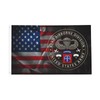 82nd Airborne Division - Parachutist Wings Circle Double Sided Banner