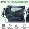 LLKUANG 100% Protection from Bugs for Toyota Tundra 2007-2025 Shade