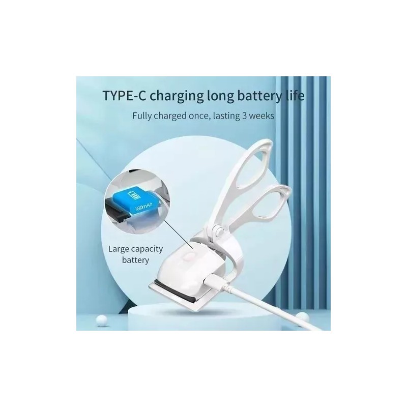 Innovaciones Rizador Enchinador De Pestañas Electrico Recargable Rizador