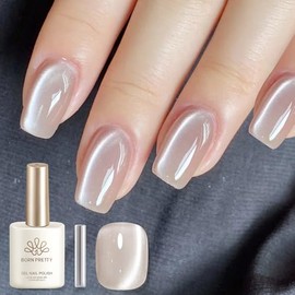 BORN PRETTY Cat Magnetic Eye U V Gel Nail Polish 15 ml U V Nail Polish with Magnet Soak-Off for Beginners DIY Nail Art Manicure Salon (Deity)