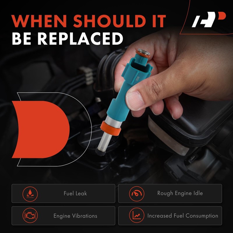 A-Premium Set of 4 Fuel Injectors Compatible with Toyota Prius