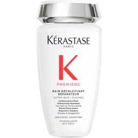 KÉRASTASE Premier Bain decalcificant Reparateur Shampoo para Cabello Dañado Elimina el Calcio, Fortalece y Repara el Cabello Con Ácido cítrico y Glicina 250ml