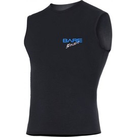 Bare 3mm Sport S-Flex Men's Vest, Black