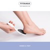 TITANIA Soft Touch Foot Rasp with File (Coarse & Fine)