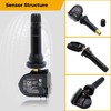 TPMS Sensors Set of 4 Pre-Programmed Tire Pressure Sensor 315MHz