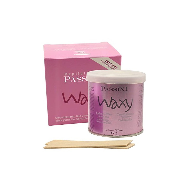 Passini Cera Depilatoria Passini Piel Sensible 150g + Telas