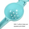 sourcing map Manual Hand Squeezer, Aluminium Alloy Lemon Orange Citrus