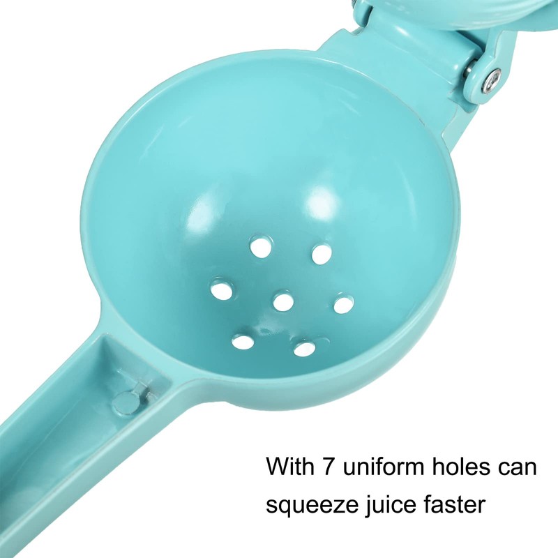 sourcing map Manual Hand Squeezer, Aluminium Alloy Lemon Orange Citrus