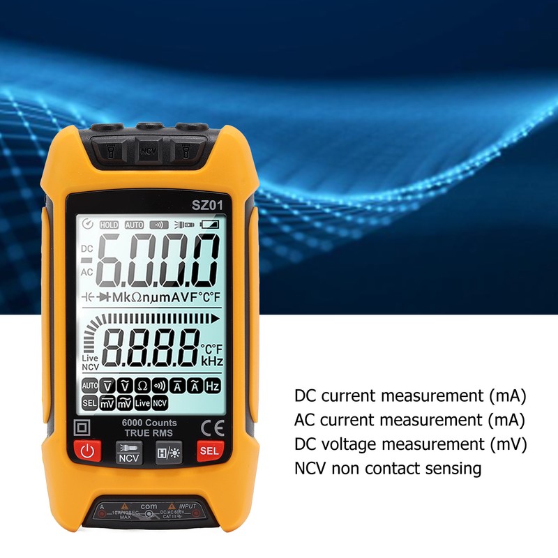 Digital Multimeter Kit Intelligent Large Screen High Accuracy Automatic Fire