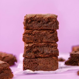Miss Jones Gluten-Free Baking Brownie Mix - More Chocolate Chips, Guilt Free Brownie Mix, Naturally Sweetened Desserts & Treats (Pack of 6)