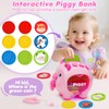 Musical Piggy Bank for Kids, 1 Year Old Learning Toy