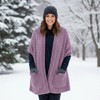 Knitting Pattern for Pocket Scarf, Chunky Yarn, Shoulder Warmer Scarf,