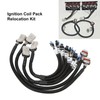 Ignition Coil Pack Relocation Kit, Heatproof ABS Ignition Coil Extension