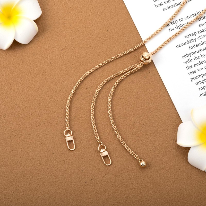 Shimmeroo Gold Chain Purse Strap, Adjustable Gold Chain for Purse