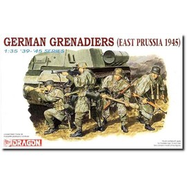 PLATZ DRAGON 1/35 WW2 German Armored Grenadier East Prussia 1945 Plastic Model DR6057 (People)