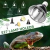 HeatingLux Reptile Heat Lamp, Reptile Dome Light Fixture with Timer,