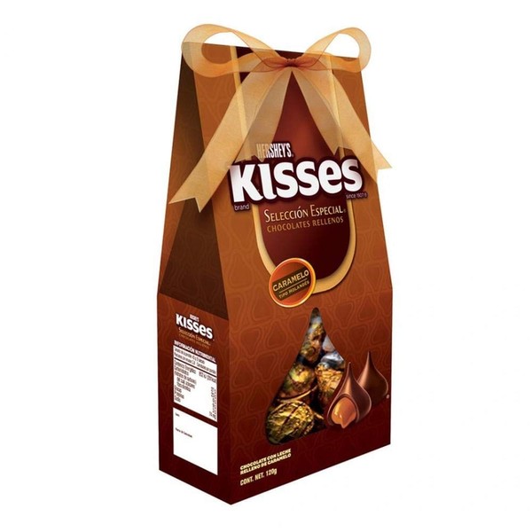 Hersheys - Hersheys Kisses Relleno De Caramelo - 120 G