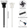 4 Pcs Epoxy Mixer Attachment for Drill, Reusable Paint and