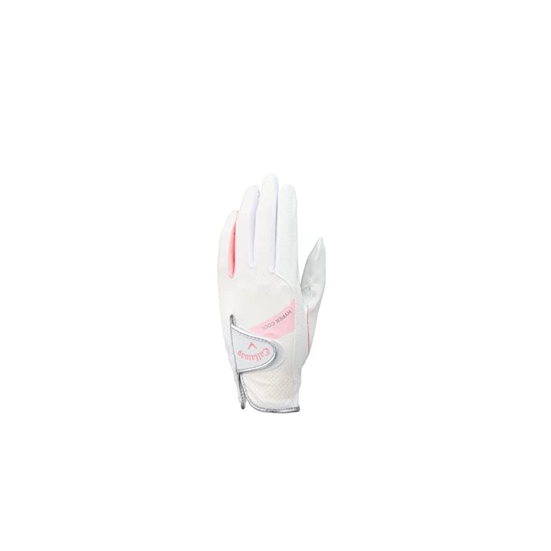Callaway Gloves HYPER COOL DUAL WMS WHT/PNK 18 23 (18