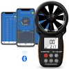 BTMETER Anemometer Digital Wind Speed Meter Temp Gauge 5860ft/min Data