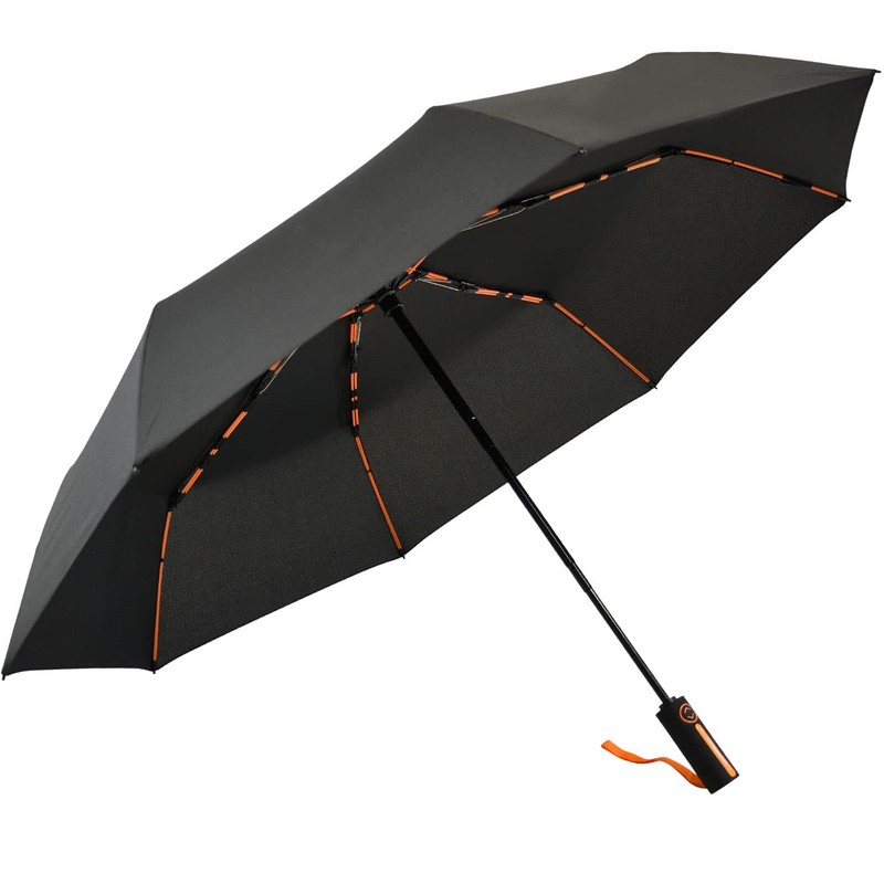 iX-brella Big Fibreglass Pocket Umbrella 104 cm with Coloured Double