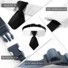 Dog Collar, Soft Polyester Dog Bow Tie with Metal Buckle