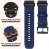 Compatible with Garmin Fenix 8-51mm/Fenix 7X/6X/5X/3/3HR, 26mm Wear-Resistant Nylon Band
