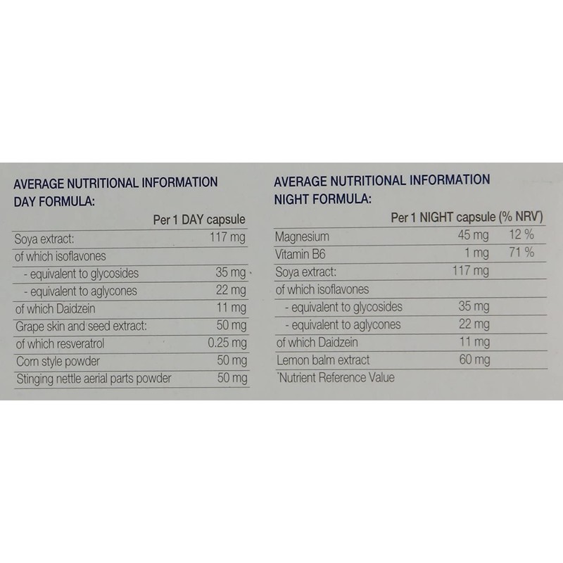 Arkopharma Phyto Soya Night & Day, 30 day caps &