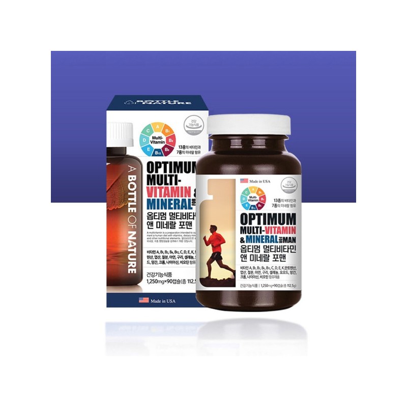 Abottle Optimum Multivitamin & Mineral for Men Multivitamin Supplement for