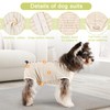 Etdane Dog Diapers Sanitary Panties Physiological Period Shirts Surgical Recovery