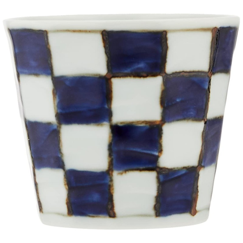 Hama Pottery 301988 Arita Pottery Sota Kiln, Checkered, Bentaled Soba,