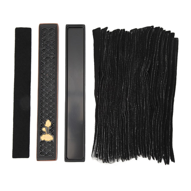 Lying Incense Box Set Thermal Insulation Sandalwood Lying Storage Incense