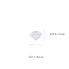 STOBOK Realistic Acrylic Diamonds 2 Packs Wedding Table Decor Rhinestone
