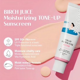 Round Lab Birch Juice Moisturising Tone-up Sunscreen - Kbty