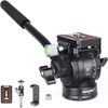 INNOREL F20 Fluid Head,Tripod Pan Tilt Head Mini Pan Metal