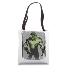Vintage Japanese Kawaii Otaku Retro Chained Monster Vintage Tote Bag