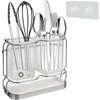 First-zgel Utensil Holder for Kitchen Counter, Plastic Cooking Utensil Organizer