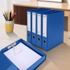 HUA JIE A4 Storage File Boxes Plastic Archives Cases with